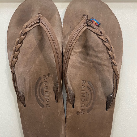 Rainbow Shoes - Rainbow Women’s Flip Flops